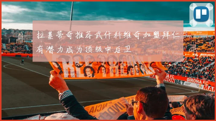 拉基蒂奇推荐武什科维奇加盟拜仁有潜力成为顶级中后卫